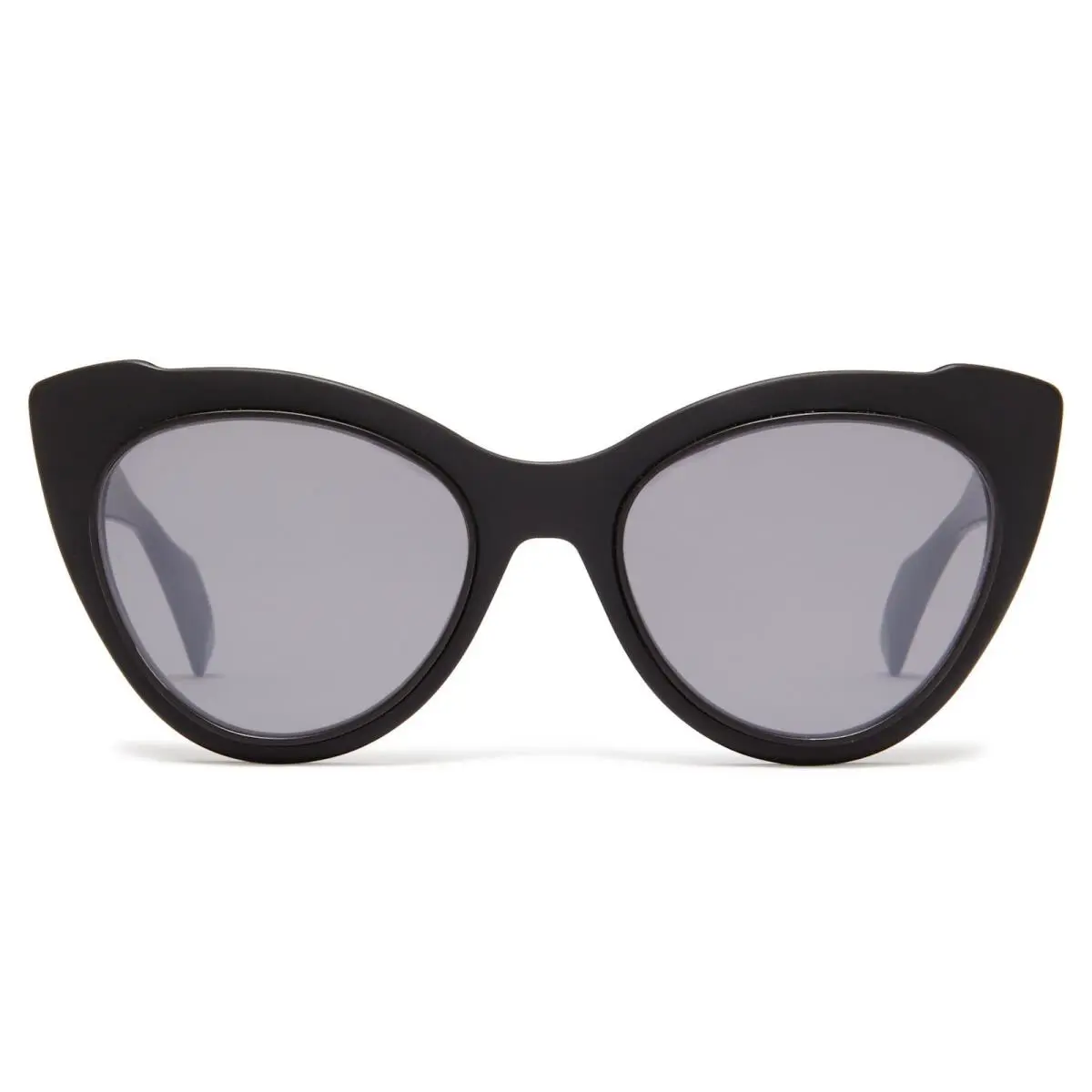 YY 7021-002 Black Cat Eye Frame/gray Lenses Sunglasses by Yohji Yamamoto