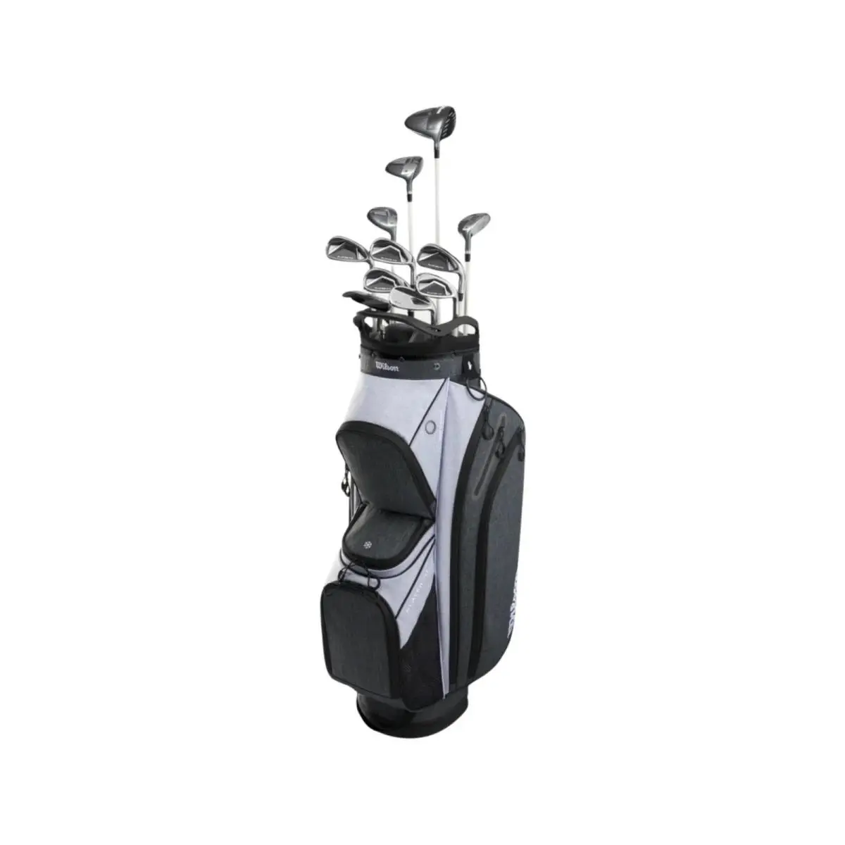 Wilson Women`s Playerfit Complete Golf Set Graphite with Cart Bag