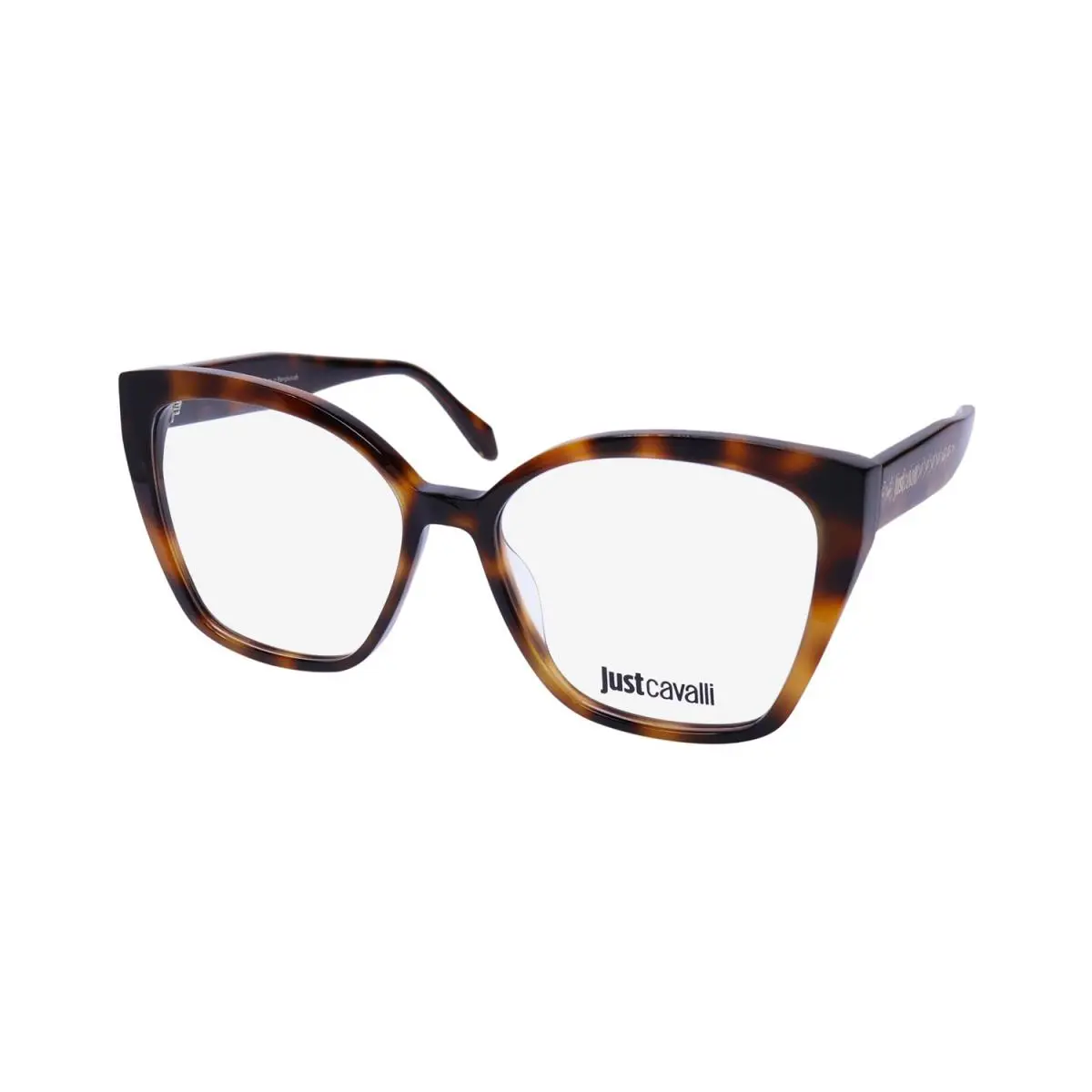 Just Cavalli VJC005 Eyewear Brown Oversized Womens 09AJ Full-rim Plastic
