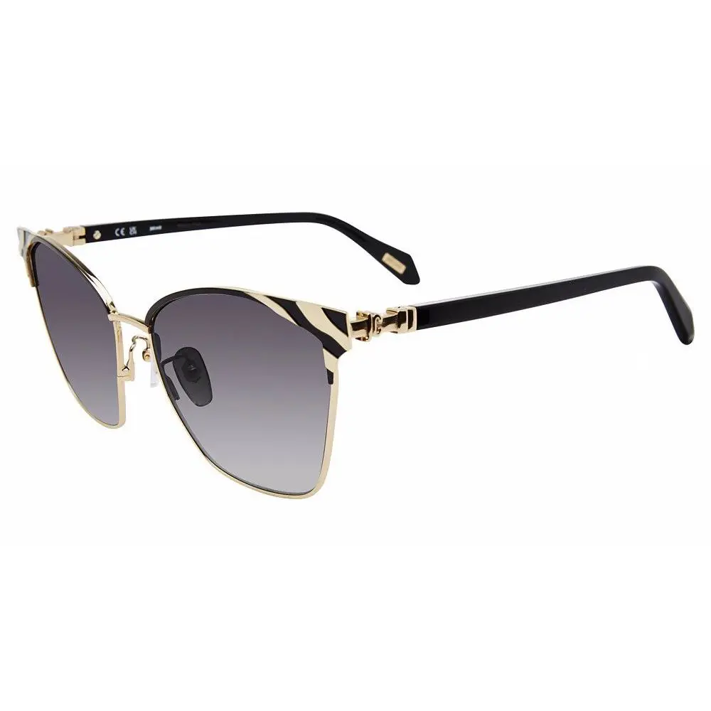 Just Cavalli SJC093 Sunglasses 0301 Rose Gold/black 58mm Unisex