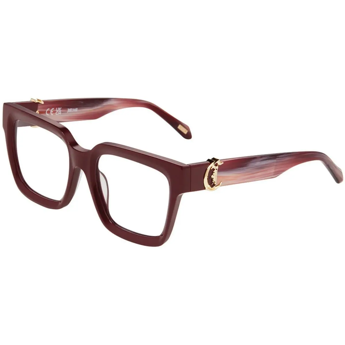Just Cavalli Vjc 129 V Shiny Full Plum 09fd Size 52 Sunglasses