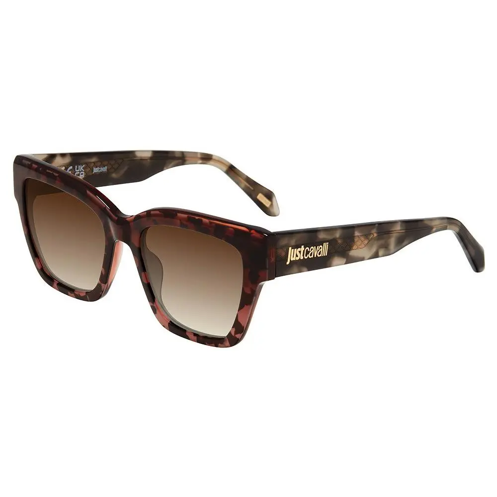 SJC197 Sunglasses 06R9 Pink Havana 54mm Unisex by Just Cavalli