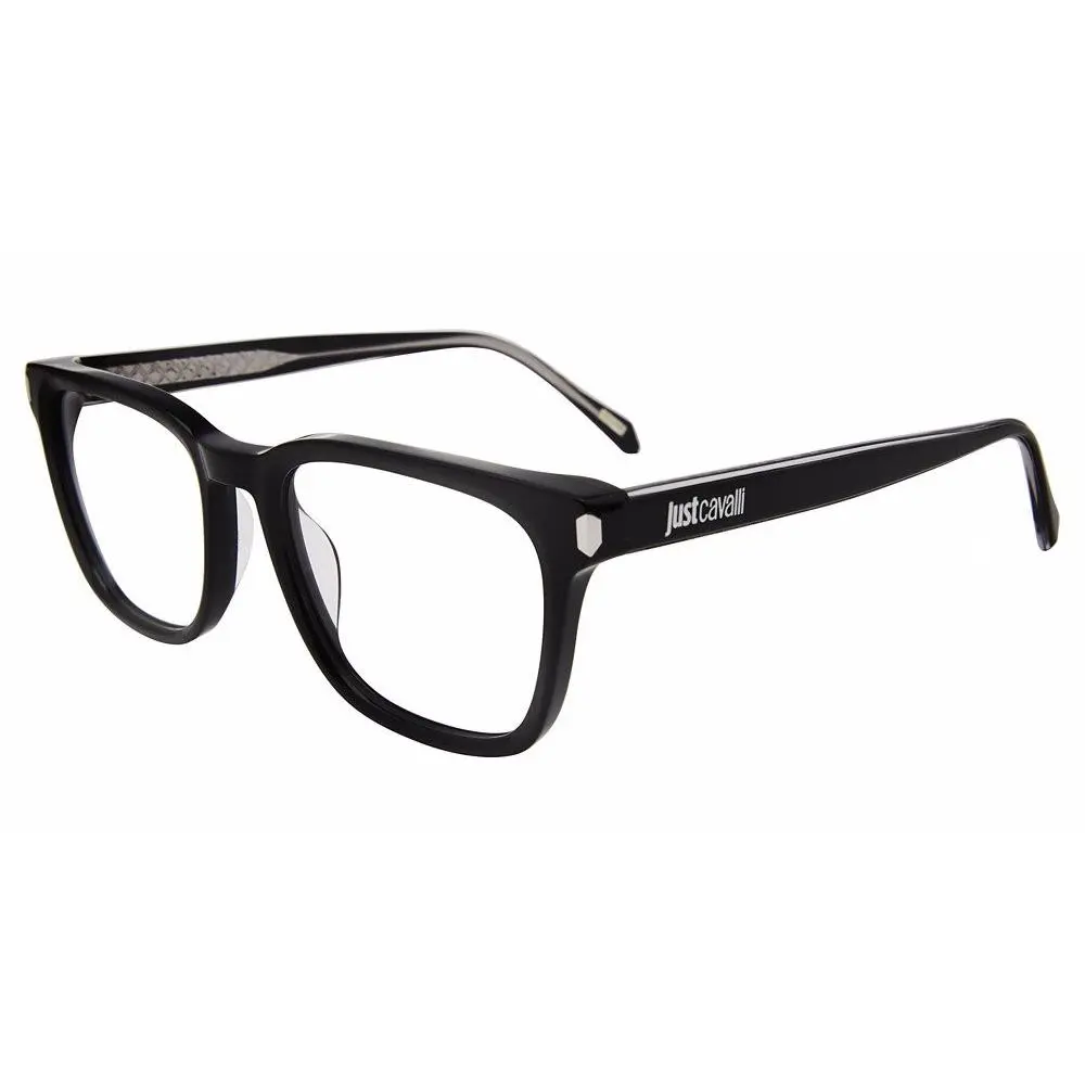 VJC080V Eyeglasses Eye Glasses 0700 Shiny Black 53mm by Just Cavalli
