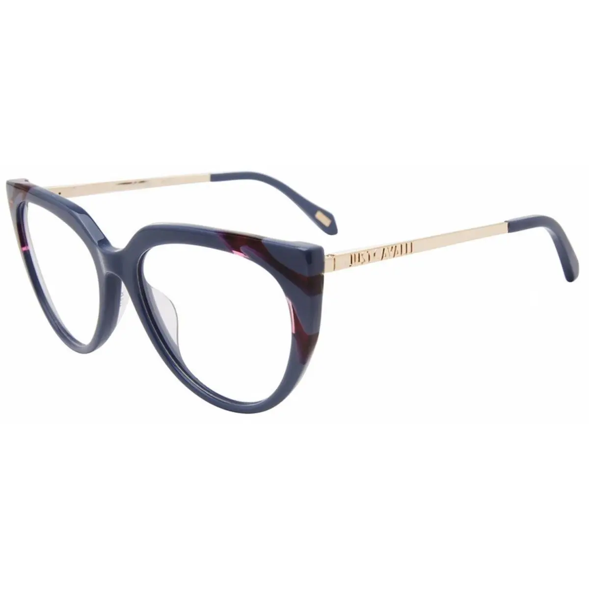 Just Cavalli Vjc 076 Shiny Blue 04g5 Size 54 Sunglasses