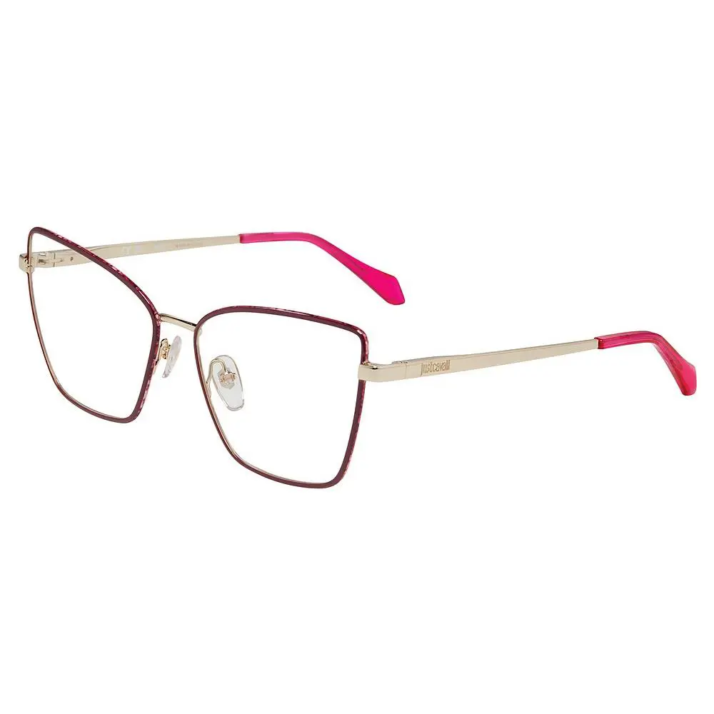 VJC133 Eyeglasses Eye Glasses 0492 Light Gold W/col.parts by Just Cavalli