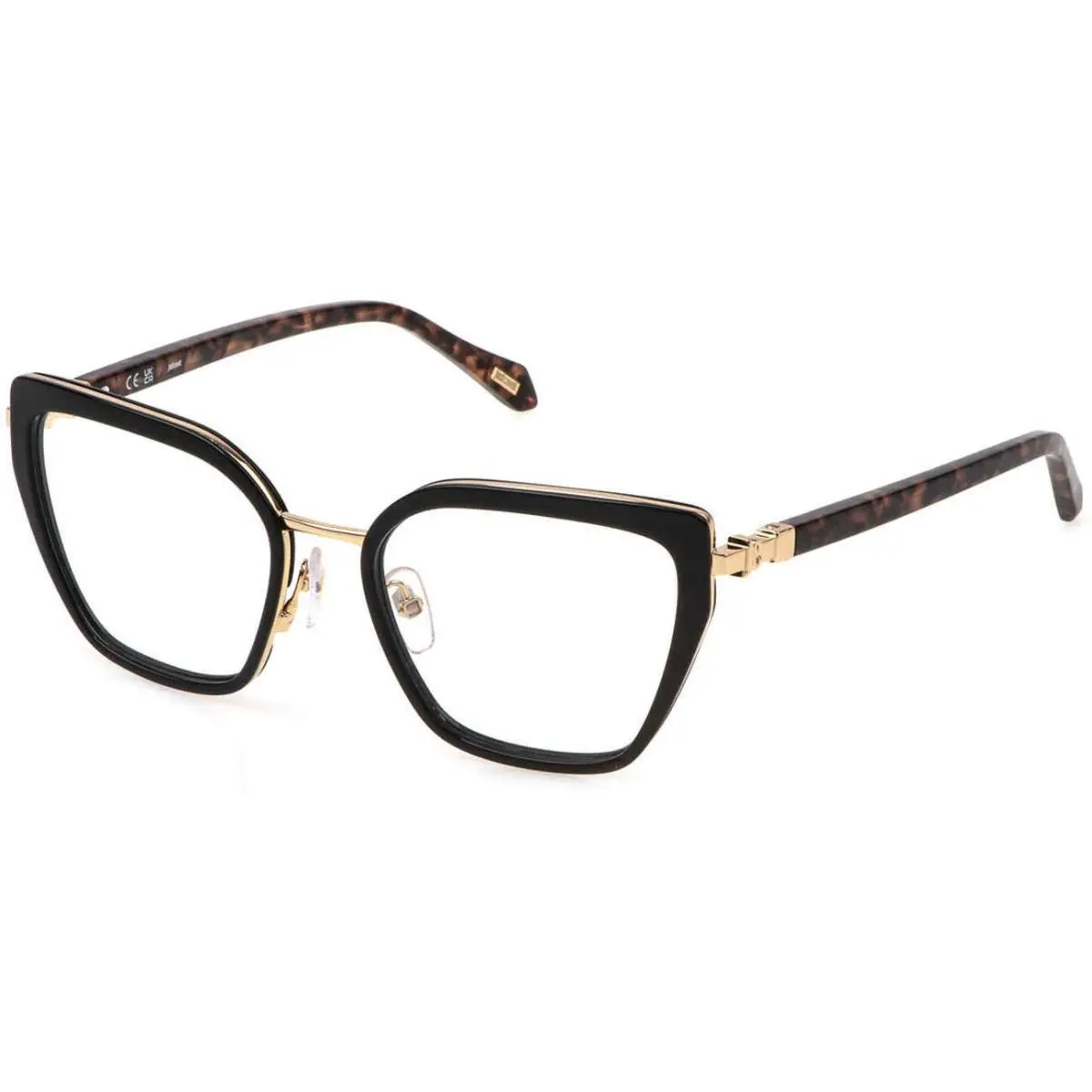 Just Cavalli Vjc 071 Shiny Black 0700 Size 53 Sunglasses