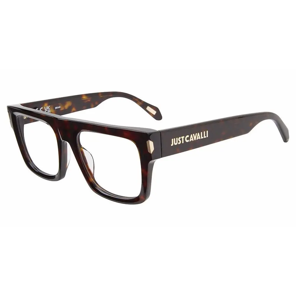 VJC120 Eyeglasses Eye Glasses 0722 Shiny Dark Havana by Just Cavalli
