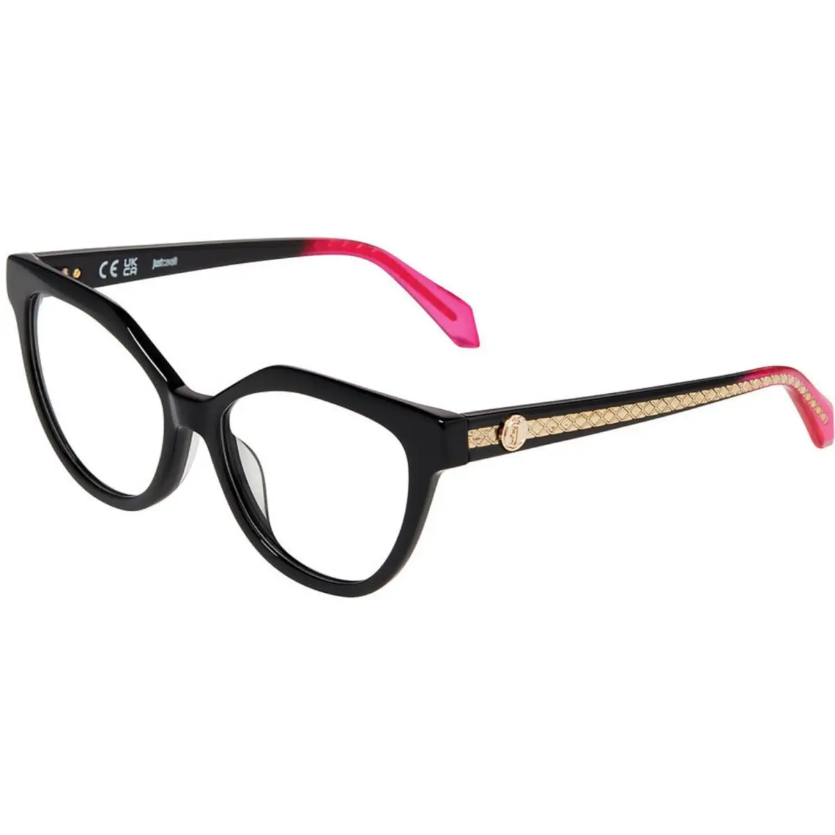 Just Cavalli Vjc 130 V Shiny Black 0700 700y Size 53 Sunglasses