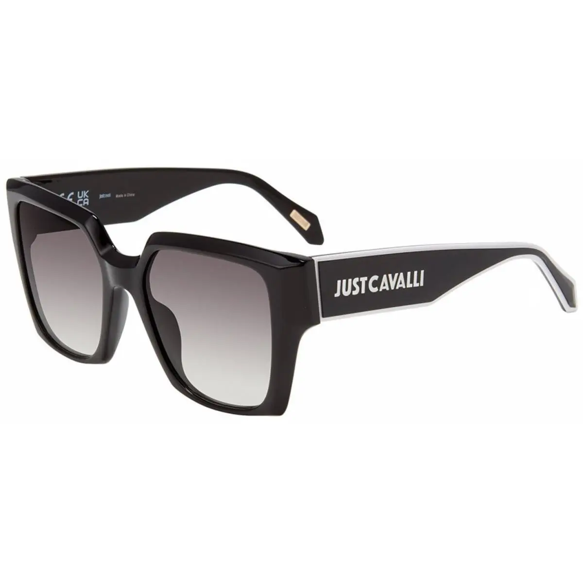 Just Cavalli Sjc 091 V Shiny Black 700f Size 53 Sunglasses