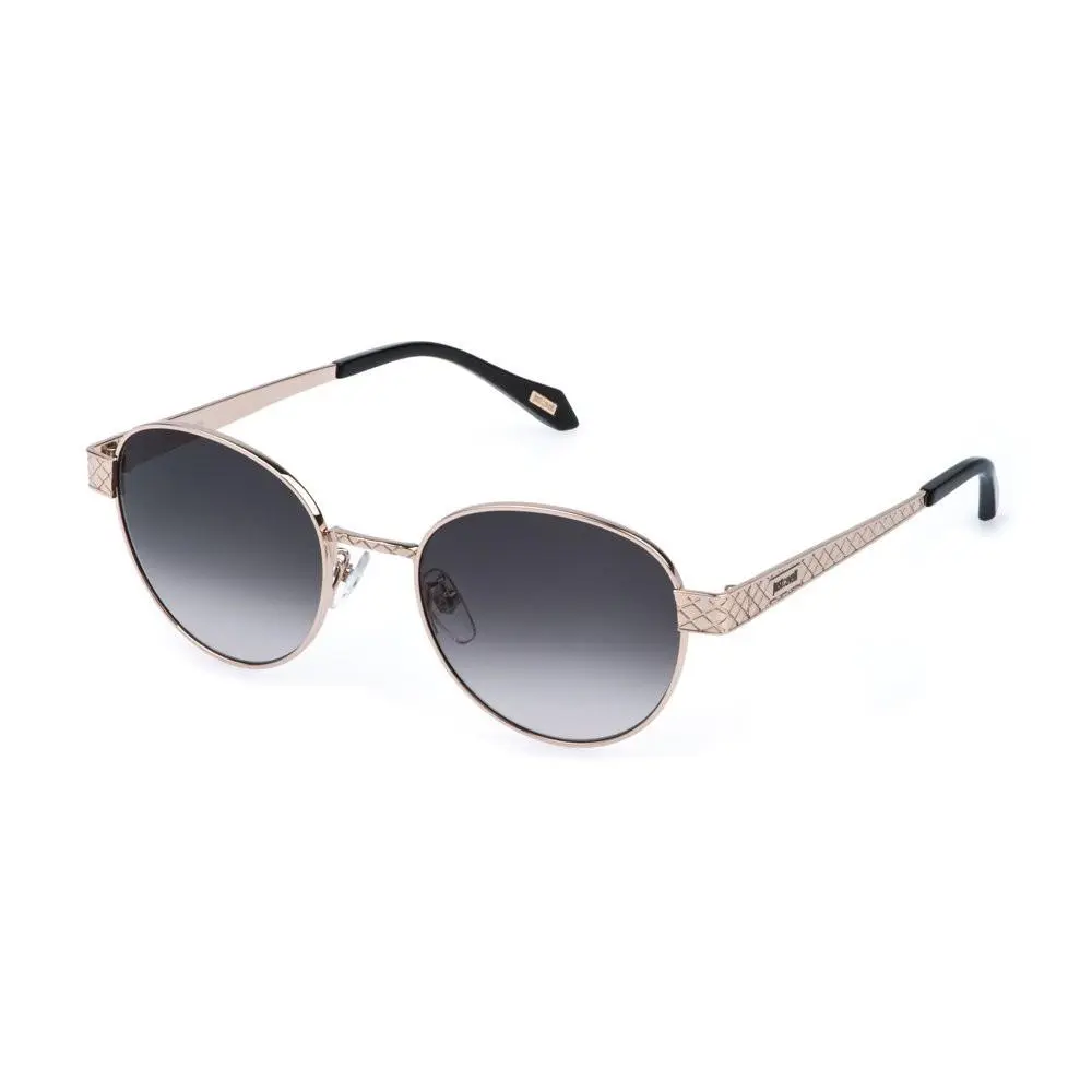 Just Cavalli Sjc 181 Rose Gold 0300 Size 52 Sunglasses
