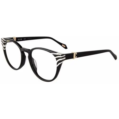 Just Cavalli Vjc 046 V Black/white 0981 Size 51 Sunglasses