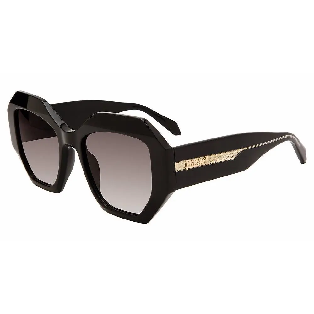 Just Cavalli SJC100 Sunglasses 0700 Shiny Black 53mm Unisex