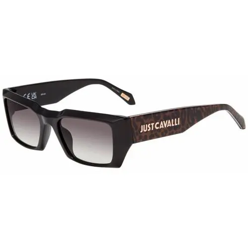 Just Cavalli Sjc 090 Shiny Black 0700 Size 55 Sunglasses