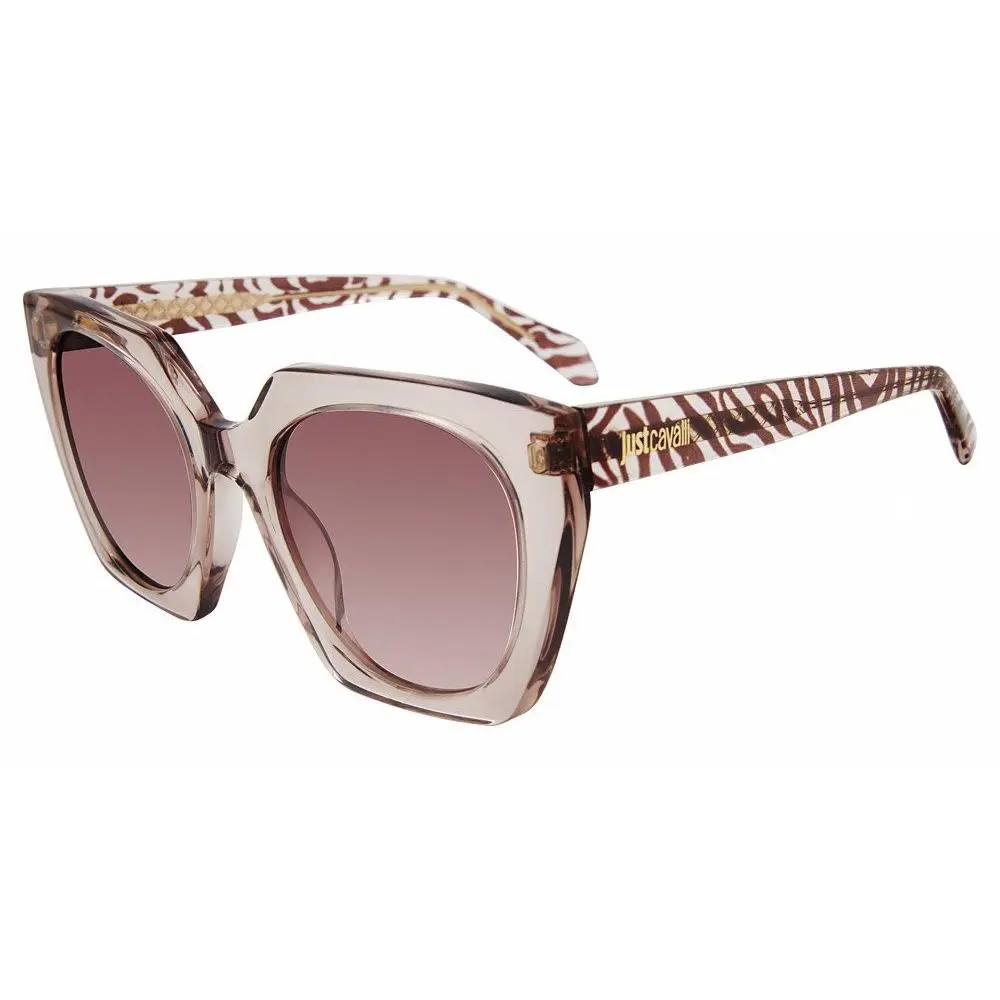 SJC088V Sunglasses 07T1 Transp.beige 53mm Unisex by Just Cavalli