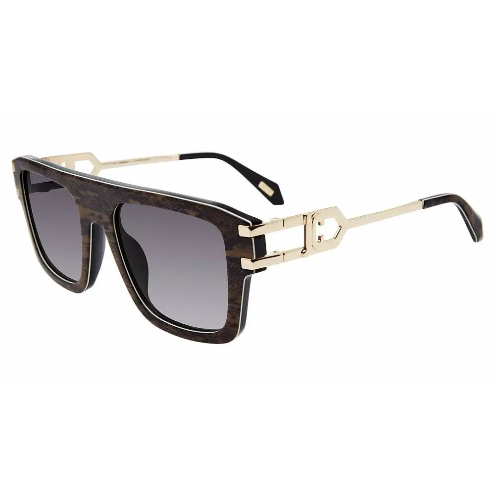 Just Cavalli SJC096 Sunglasses Unisex Square Brown Full-rim 53-20-140