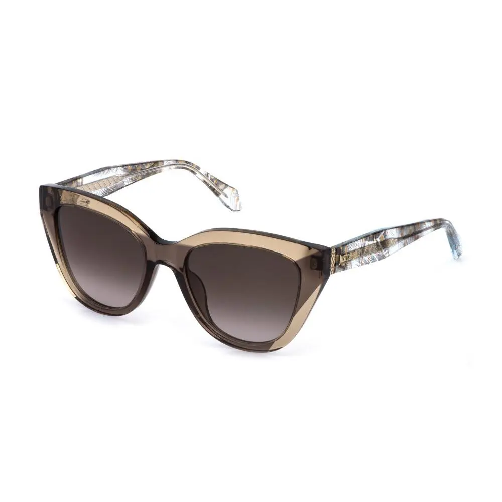 Just Cavalli SJC173V Sunglasses 0805 Transp.light Brown 54mm Unise