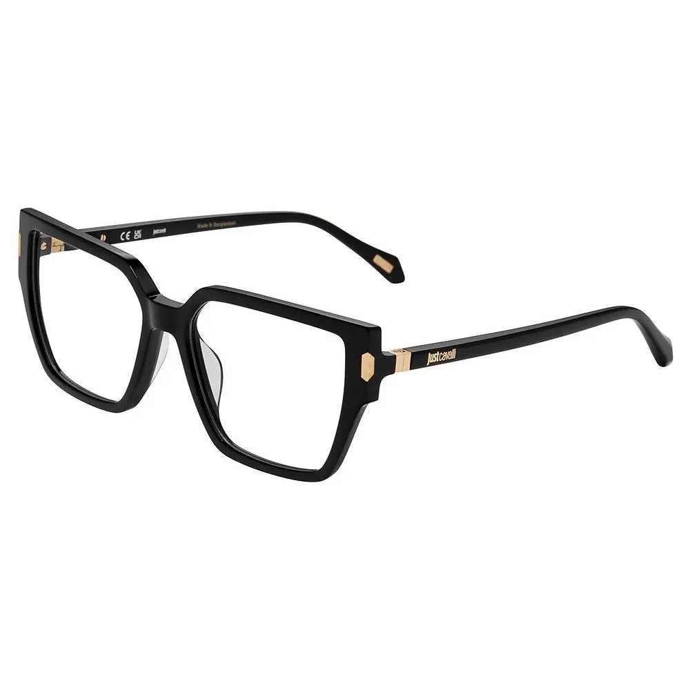 VJC127 Eyeglasses Eye Glasses 0700 Shiny Black 55mm U by Just Cavalli