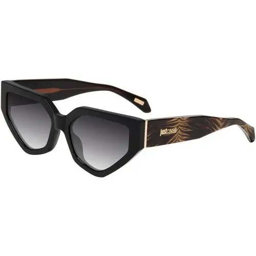 Just Cavalli Sjc 196 V Black 700y Size 56 Sunglasses