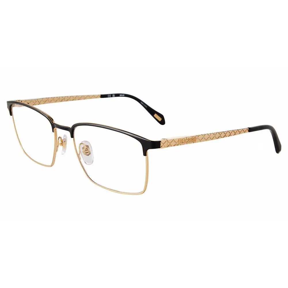 VJC058 Eyeglasses Eye Glasses 0301 Rose Gold W Black by Just Cavalli
