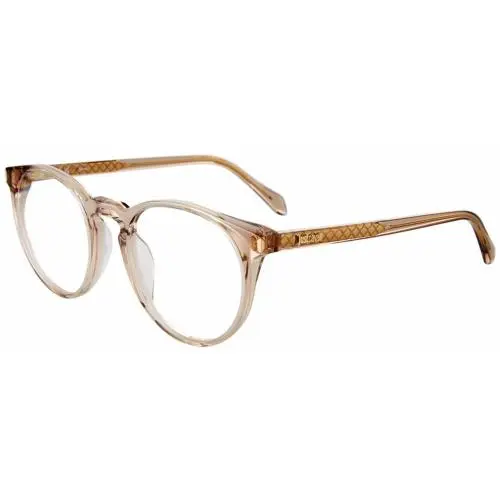 Just Cavalli Vjc 049 Transparent Beige 07t1 Size 50 Sunglasses