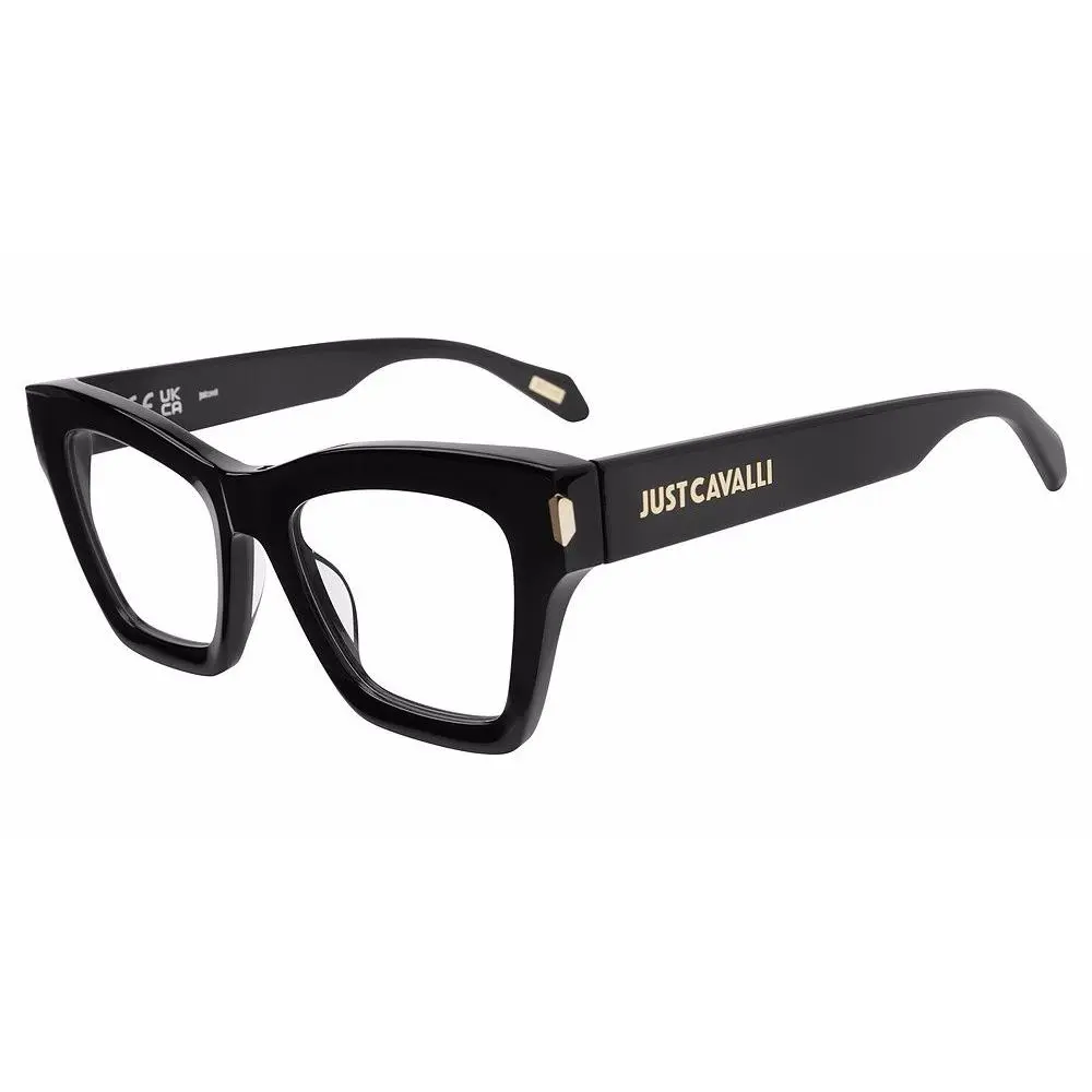 VJC119 Eyeglasses Eye Glasses 0700 Shiny Black 51mm U by Just Cavalli