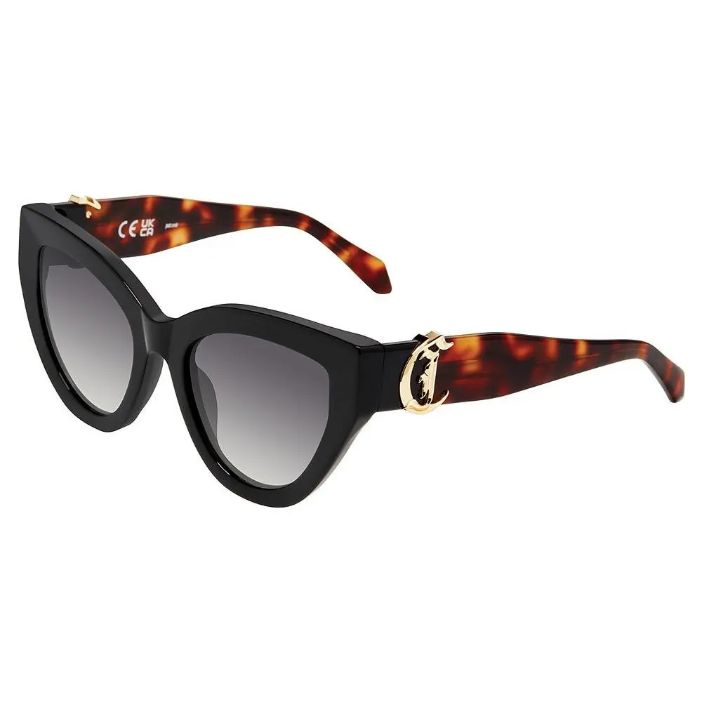 Just Cavalli Sjc 143 V Black 0700 700j Size 53 Sunglasses