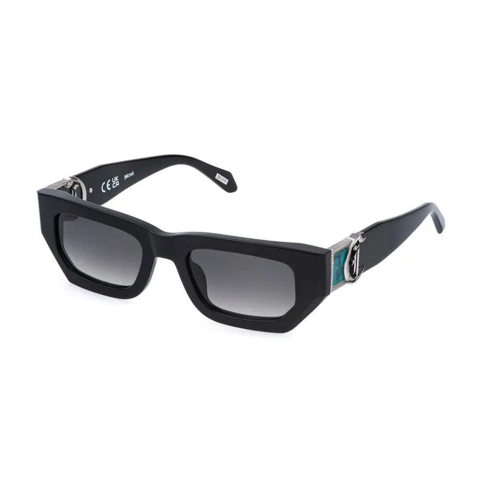 SJC170V Sunglasses 700Y Black Smoke Grad. 52mm Unisex by Just Cavalli