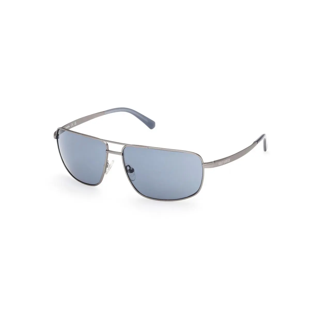 Harley-davidson HD 00025 Matte Antiqued Light Nickeltin / 11V Size 64 Sunglasses