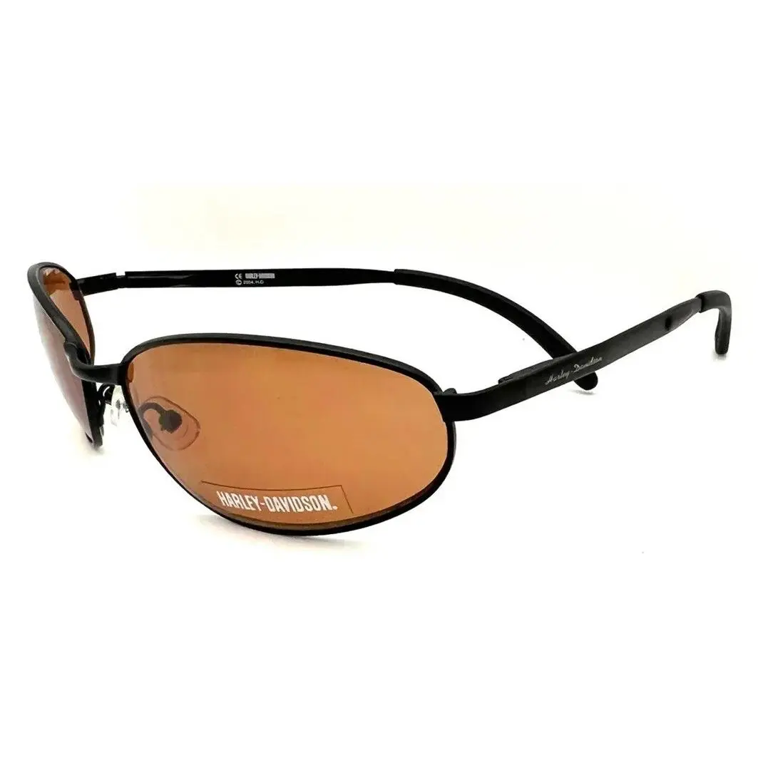 Harley Davidson Sunglasses Hds 434 SBLK-14 Black 62-17-135 with Generic Case