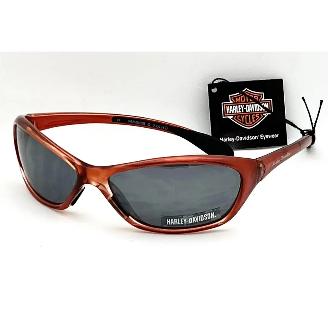 Harley Davidson Sunglasses Hds 450 OR-3 Orange 62-15-115 with Generic Case