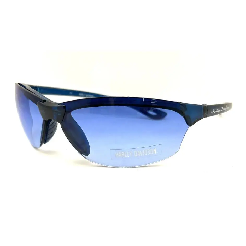 Harley Davidson Sunglasses Hds 413 Blue-48 72-12-112 with Generic Case