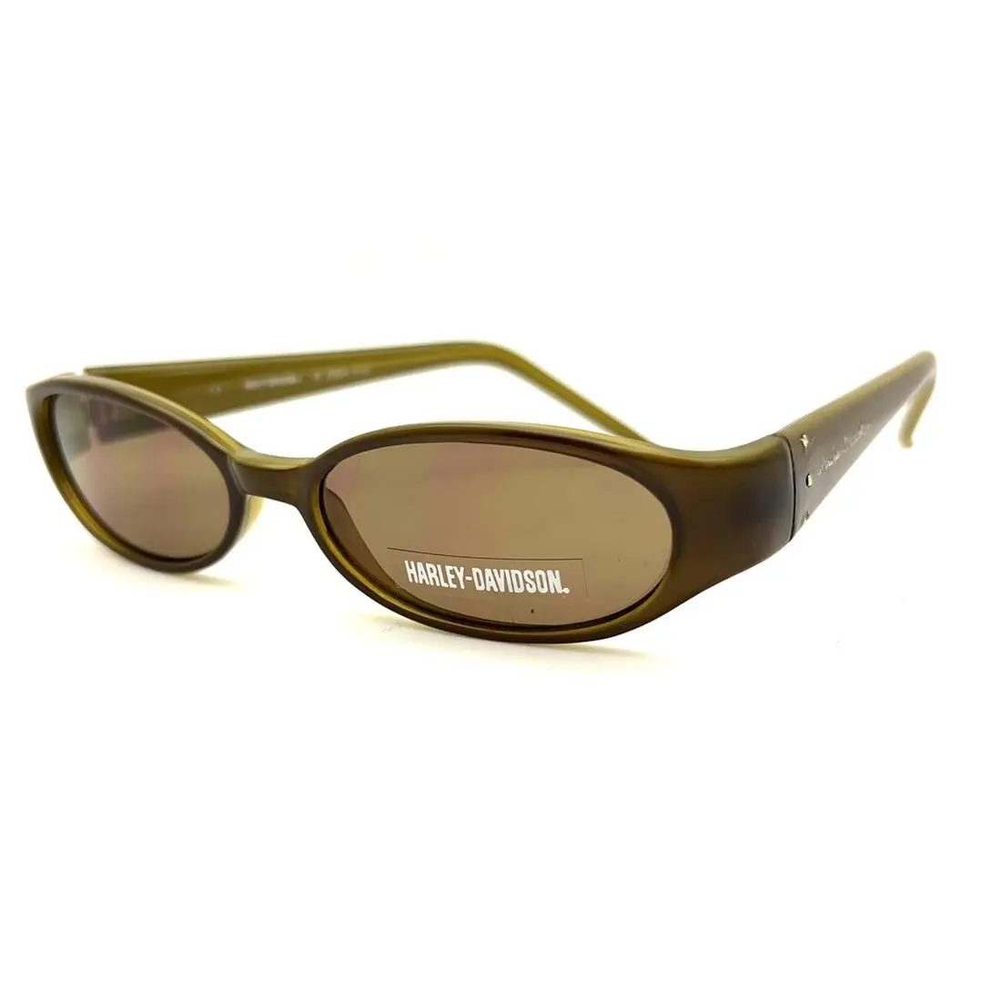 Harley Davidson Sunglasses Hds 460 Green 51-15-130 with Generic Case