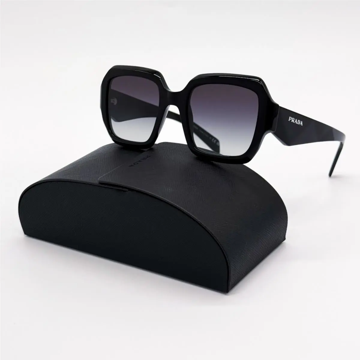 Prada Sunglasses PR28ZS 16K90A Black Women Eyewear PR 28ZS Spr 28Z