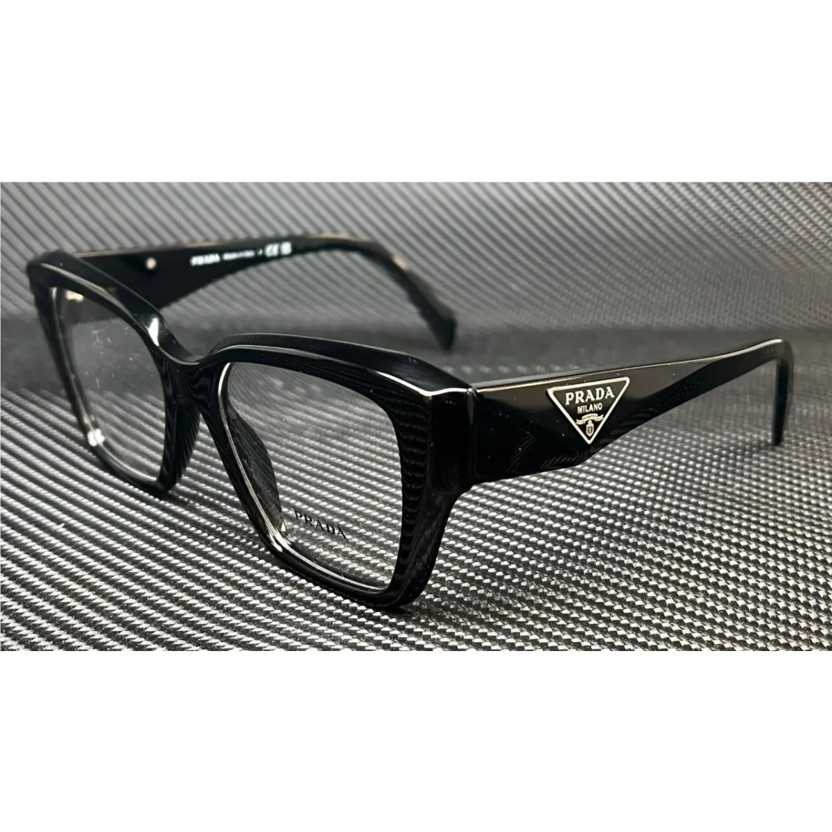 Prada PR 09ZV 1AB1O1 Black Women`s 51 mm Eyeglasses
