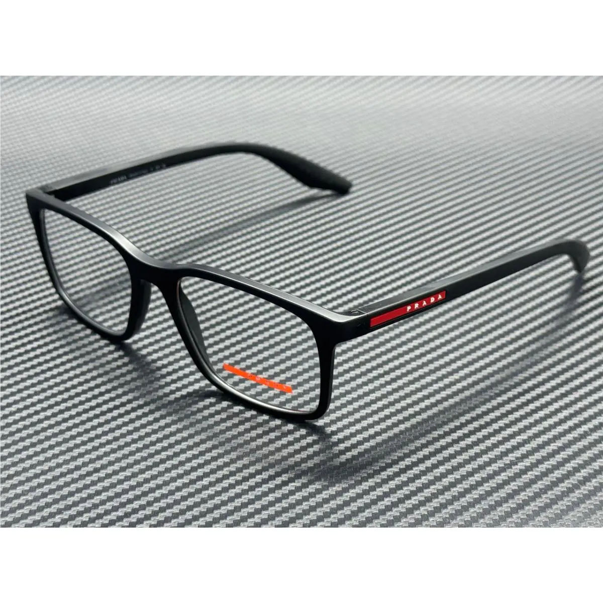 Prada Linea Rossa PS 08RV 1BO1O1 Matte Black Men`s 54 mm Eyeglasses