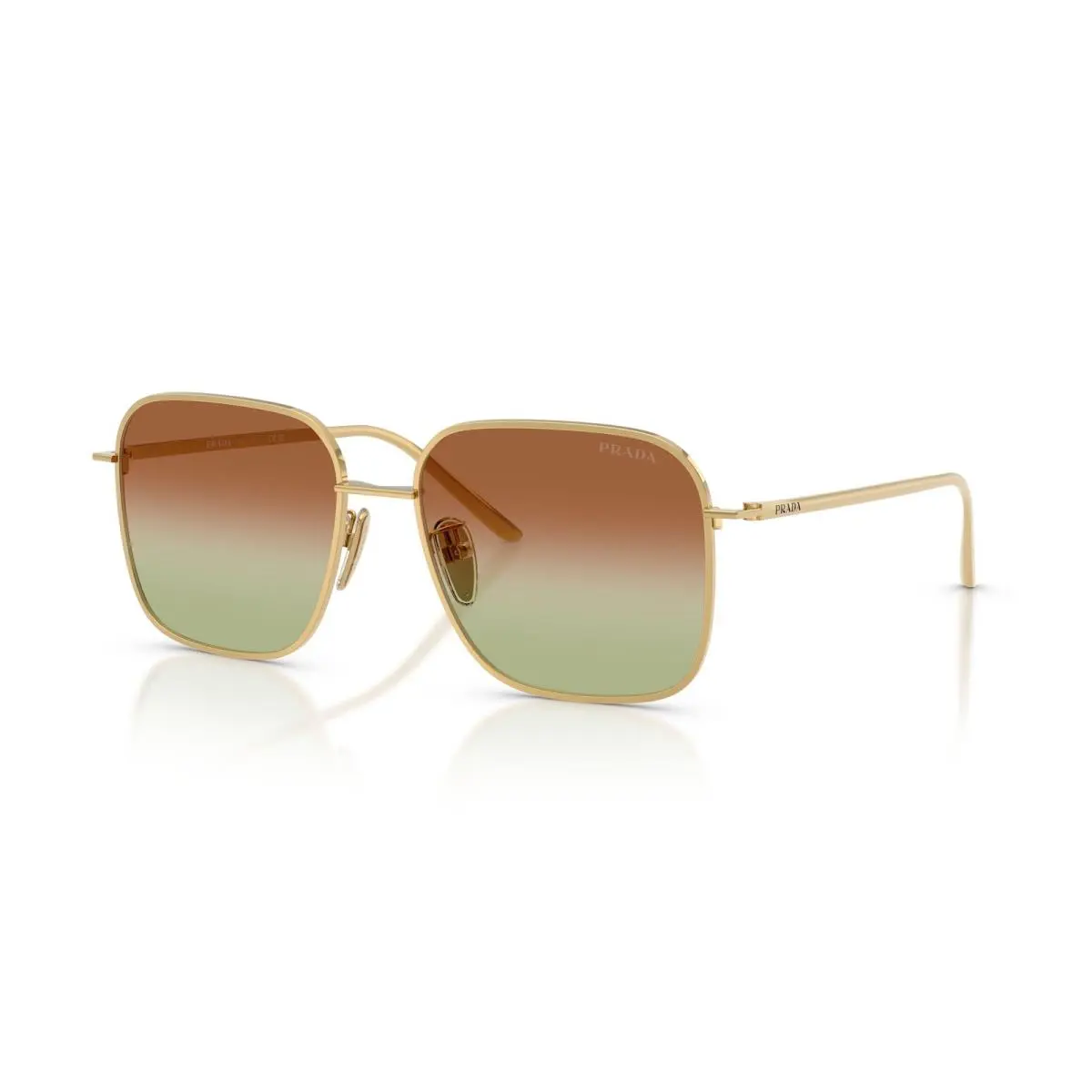 Prada C54SD Sunglasses 5AK70T Gold