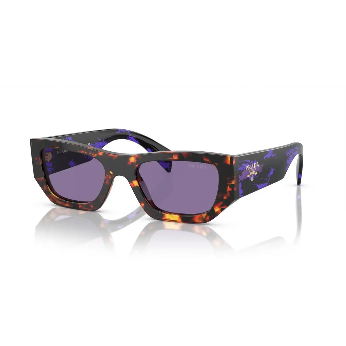 Prada A01S Sunglasses 14O50B Tortoise
