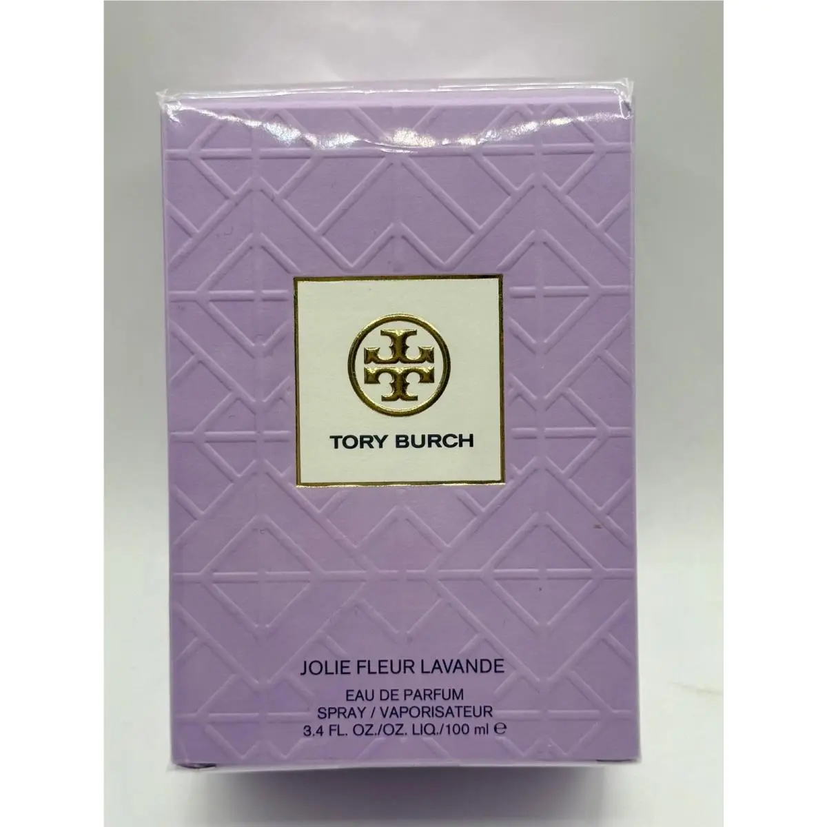 Tory Burch Jolie Fleur Lavande Eau De Parfum 3.4 oz 100 ml Spray Box