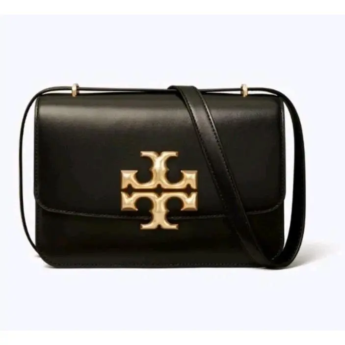 Tory Burch Eleanor Convertible Shoulder Bag in Black