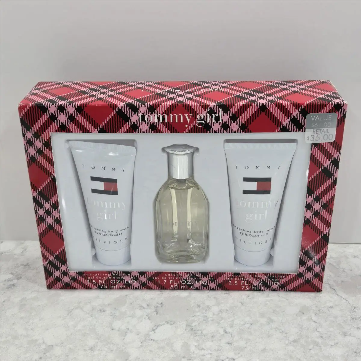 Tommy Girl By Tommy Hilfiger For Women Gift Set Perfume Body Lotion Shower Gel