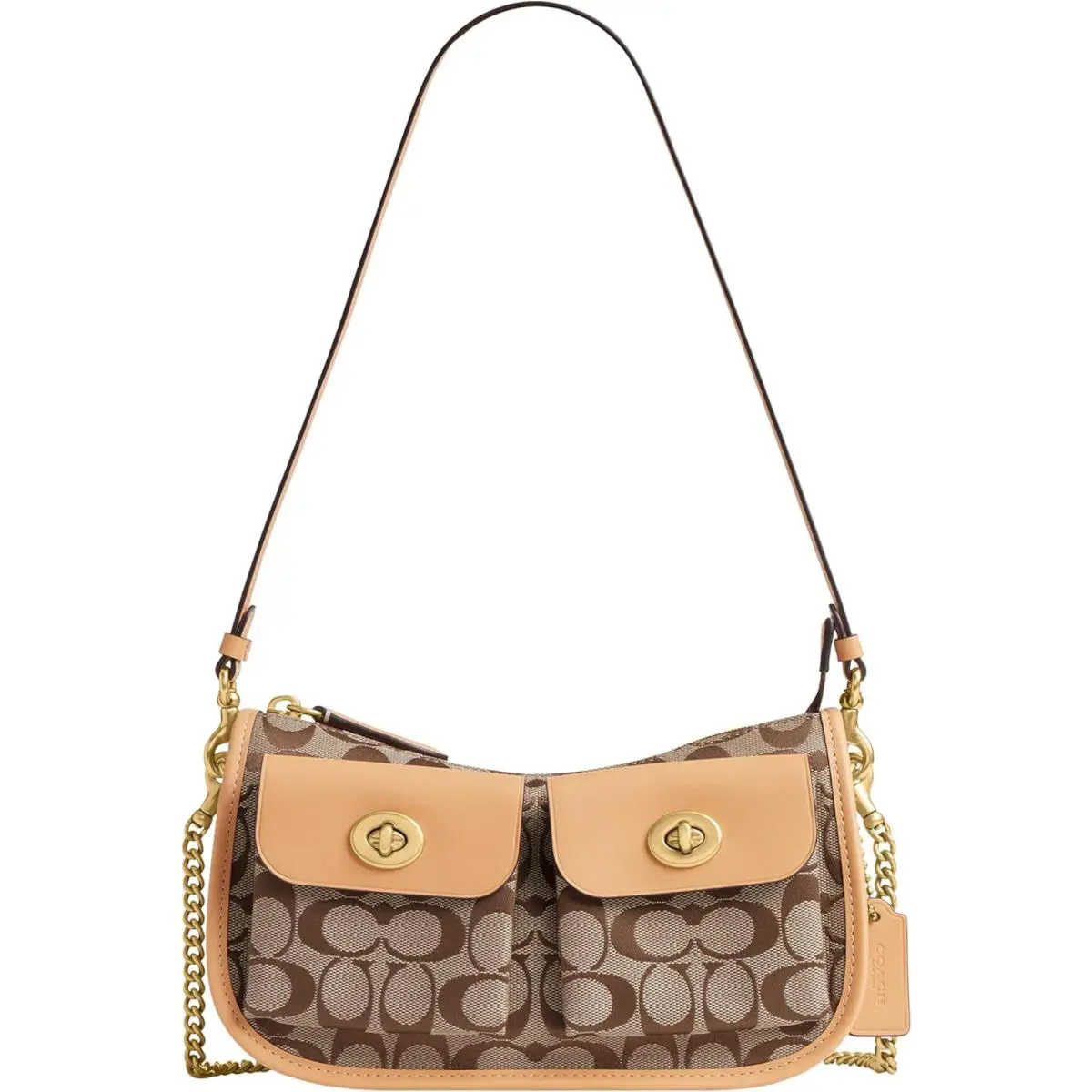 Coach Twin Turnlock Waverly Bag