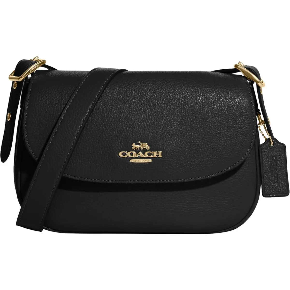 Coach Macie Saddle Bag Black