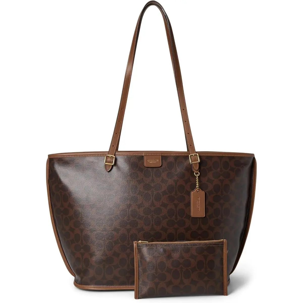 Coach Taxi Tote Bag In Signature Canvas