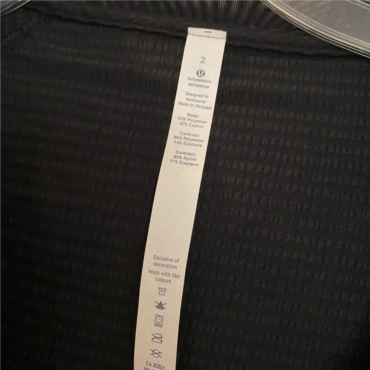 Lululemon clothing - Black 0