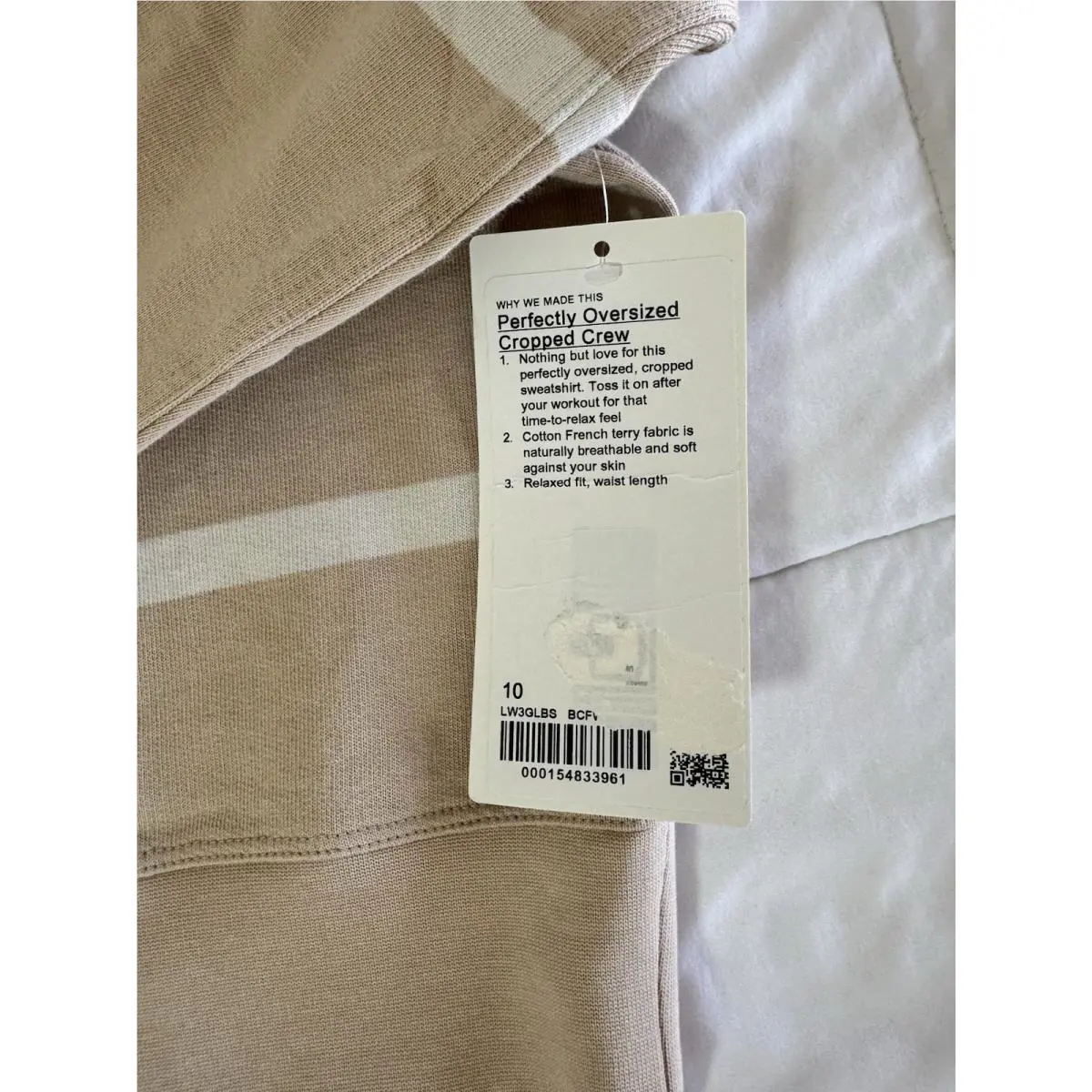 Lululemon clothing - Beige / White 0