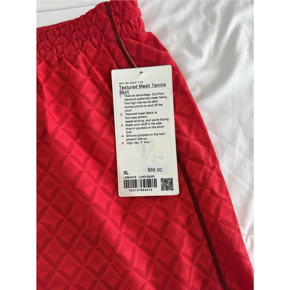 Lululemon clothing - Red 1