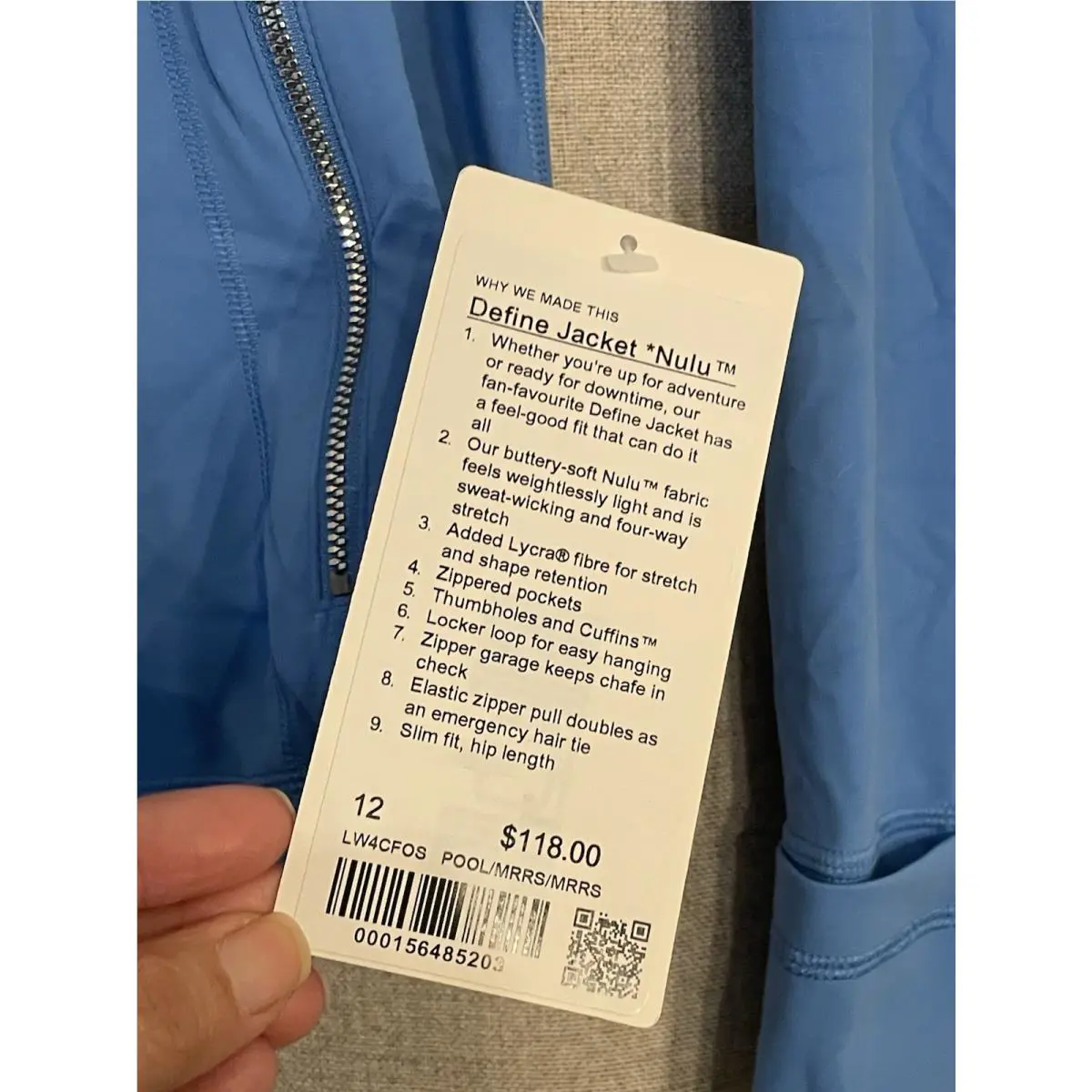 Lululemon clothing - Blue 2