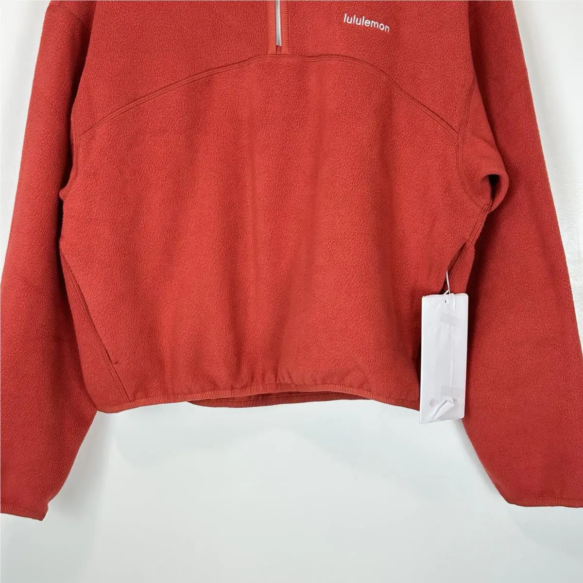 Lululemon clothing - Lululemon Tumbled fleece - Tumbled fleece - orange red 4