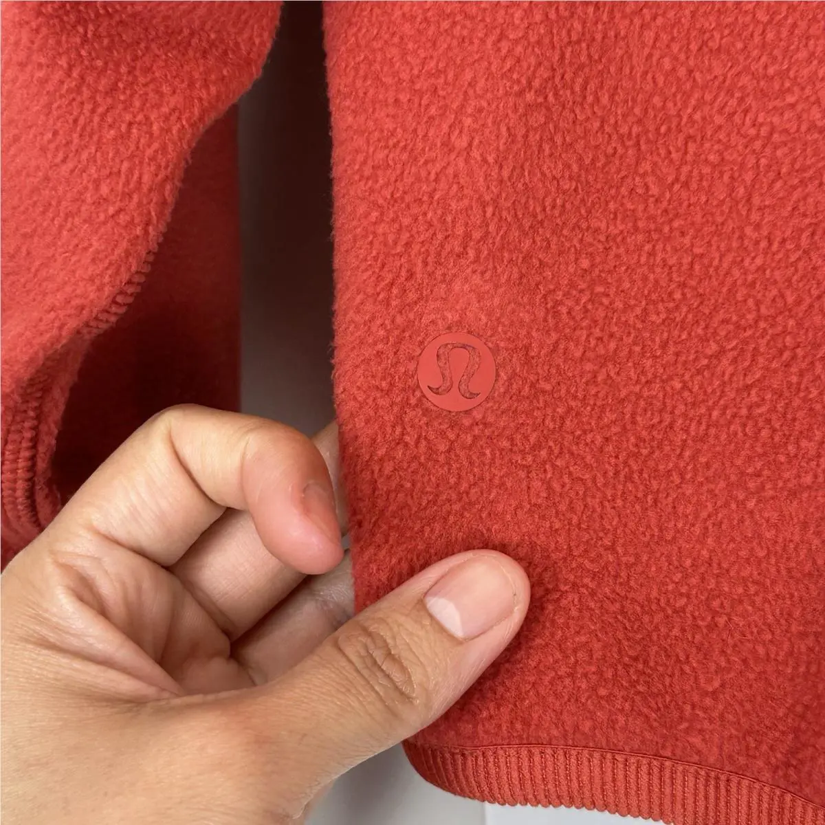 Lululemon clothing - Lululemon Tumbled fleece - Tumbled fleece - orange red 9