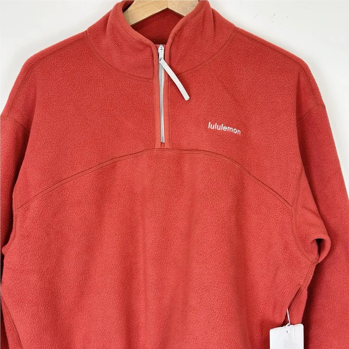 Lululemon clothing - Lululemon Tumbled fleece - Tumbled fleece - orange red 3